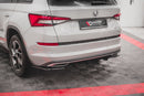 Maxton Design Heck Ansatz Flaps Diffusor für Skoda Kodiaq Mk1 Sportline schwarz Hochglanz - Beast Performance Fahrzeugtechnik OHG