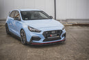 Maxton Design Front Ansatz V.5 für Hyundai I30 N Mk3 Hatchback/ Fastback schwarz Hochglanz - Beast Performance Fahrzeugtechnik OHG