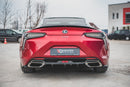 Maxton Design Diffusor Heck Ansatz für Lexus LC 500 schwarz matt - Beast Performance Fahrzeugtechnik OHG