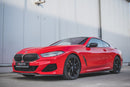 Maxton Design Seitenschweller Ansatz für BMW 8 Coupe M-Paket G15 Carbon Look - Beast Performance Fahrzeugtechnik OHG