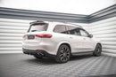Maxton Design Mittlerer Diffusor Heck Ansatz DTM Look für Mercedes-Benz GLS AMG-Line X167 schwarz matt - Beast Performance Fahrzeugtechnik OHG