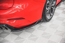 Maxton Design Heck Ansatz Flaps Diffusor V.4 für Ford Focus ST-Line Kombi Mk4 schwarz Hochglanz - Beast Performance Fahrzeugtechnik OHG