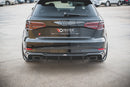 Maxton Design Heck Ansatz Flaps Diffusor V.2 für Audi RS3 8V Sportback Facelift schwarz Hochglanz - Beast Performance Fahrzeugtechnik OHG