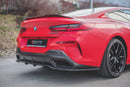 Maxton Design Mittlerer Diffusor Heck Ansatz DTM Look für BMW 8 Coupe M-Paket G15 Carbon Look - Beast Performance Fahrzeugtechnik OHG