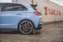 Maxton Design Heck Ansatz Flaps Diffusor V.3 für Hyundai I30 N Mk3 Hatchback Carbon Look - Beast Performance Fahrzeugtechnik OHG