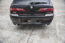 Maxton Design Heck Ansatz Flaps Diffusor für Alfa Romeo 156 SW Facelift schwarz matt - Beast Performance Fahrzeugtechnik OHG