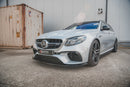 Maxton Design Front Ansatz V.2 für Mercedes-Benz E63 AMG Kombi/Limousine S213/W213 schwarz matt - Beast Performance Fahrzeugtechnik OHG