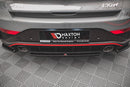 Maxton Design Mittlerer Diffusor Heck Ansatz für Hyundai I30 N Hatchback Mk3 Facelift Carbon Look - Beast Performance Fahrzeugtechnik OHG
