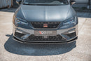 Maxton Design Front Ansatz V.6 für Seat Leon Cupra / FR Mk3 FL schwarz matt - Beast Performance Fahrzeugtechnik OHG