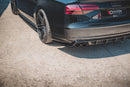 Maxton Design Heck Ansatz Flaps Diffusor V.2 für Audi S8 D4 Facelift Carbon Look - Beast Performance Fahrzeugtechnik OHG