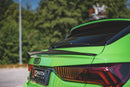 Maxton Design Spoiler CAP für Audi RSQ3 / Q3 S-Line Sportback F3 schwarz Hochglanz - Beast Performance Fahrzeugtechnik OHG