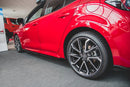 Maxton Design Seitenschweller Ansatz für Toyota Corolla XII Hatchback schwarz matt - Beast Performance Fahrzeugtechnik OHG
