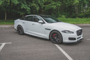 Maxton Design Seitenschweller Ansatz für Jaguar XJ X351 schwarz matt - Beast Performance Fahrzeugtechnik OHG