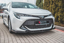 Maxton Design Front Ansatz V.2 für Toyota Corolla XII Touring Sports/ Hatchback Carbon Look - Beast Performance Fahrzeugtechnik OHG