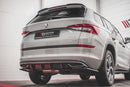 Maxton Design Diffusor Heck Ansatz für Skoda Kodiaq Mk1 Sportline schwarz Hochglanz - Beast Performance Fahrzeugtechnik OHG