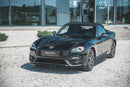 Maxton Design Front Ansatz für Fiat 124 Spider Abarth schwarz matt - Beast Performance Fahrzeugtechnik OHG