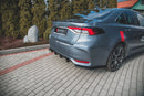 Maxton Design Heck Ansatz Flaps Diffusor für Toyota Corolla XII Limousine Carbon Look - Beast Performance Fahrzeugtechnik OHG