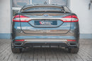 Maxton Design Diffusor Heck Ansatz für Ford Mondeo Vignale Mk5 Facelift schwarz matt - Beast Performance Fahrzeugtechnik OHG