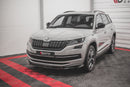 Maxton Design Front Ansatz für Skoda Kodiaq Mk1 Sportline/RS Carbon Look - Beast Performance Fahrzeugtechnik OHG