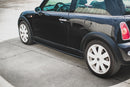 Maxton Design Seitenschweller Ansatz für Mini Cooper / One R50 schwarz matt - Beast Performance Fahrzeugtechnik OHG