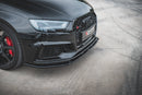 Maxton Design Front Ansatz V.4 für Audi RS3 8V FL Sportback schwarz matt - Beast Performance Fahrzeugtechnik OHG