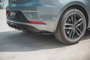Maxton Design Heck Ansatz Flaps Diffusor für SEAT Leon Mk3 FR Facelift schwarz matt - Beast Performance Fahrzeugtechnik OHG