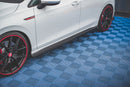 Maxton Design Seitenschweller Ansatz für Volkswagen Golf 8 GTI Carbon Look - Beast Performance Fahrzeugtechnik OHG
