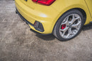 Maxton Design Heck Ansatz Flaps Diffusor für Audi A1 S-Line GB schwarz matt - Beast Performance Fahrzeugtechnik OHG