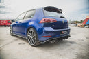 Maxton Design Robuste Racing Heck Ansatz Flaps Diffusor +Flaps für VW Golf 7 R Facelift - Beast Performance Fahrzeugtechnik OHG
