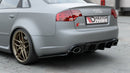 Maxton Design Heck Ansatz Flaps Diffusor V.2 für Audi RS4 Limousine B7 schwarz matt - Beast Performance Fahrzeugtechnik OHG