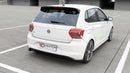 Maxton Design Heck Ansatz Flaps Diffusor V.2 für VW Polo GTI Mk6 schwarz matt - Beast Performance Fahrzeugtechnik OHG