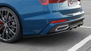 Maxton Design Mittlerer Diffusor Heck Ansatz DTM Look für Audi A6 S-Line Avant C8 Carbon Look - Beast Performance Fahrzeugtechnik OHG