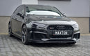 Maxton Design Front Ansatz V.2 für Audi RS3 8V FL Sportback schwarz Hochglanz - Beast Performance Fahrzeugtechnik OHG