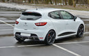 Maxton Design Heck Ansatz Flaps Diffusor für RENAULT CLIO MK4 RS  schwarz matt - Beast Performance Fahrzeugtechnik OHG