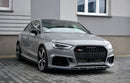 Maxton Design Front Ansatz V.1 für Audi RS3 8V FL Limousine schwarz Hochglanz - Beast Performance Fahrzeugtechnik OHG