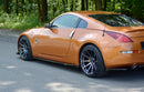 Maxton Design Seitenschweller Ansatz für NISSAN 350Z Carbon Look - Beast Performance Fahrzeugtechnik OHG