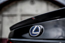 Maxton Design Spoiler CAP für Lexus LS Mk4 Facelift schwarz Hochglanz - Beast Performance Fahrzeugtechnik OHG