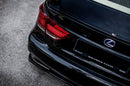 Maxton Design Mittlerer Diffusor Heck Ansatz für Lexus LS Mk4 Facelift schwarz Hochglanz - Beast Performance Fahrzeugtechnik OHG