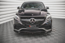 Maxton Design Front Ansatz V.1 für Mercedes-Benz GLE 63 AMG C292 schwarz Hochglanz - Beast Performance Fahrzeugtechnik OHG