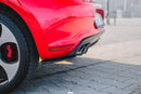 Maxton Design Heck Ansatz Flaps Diffusor für VOLKSWAGEN POLO MK5 GTI 6R vor Facelift schwarz Hochglanz - Beast Performance Fahrzeugtechnik OHG