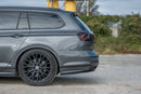 Maxton Design Heck Ansatz Flaps Diffusor für Volkswagen Passat R-Line B8 schwarz Hochglanz - Beast Performance Fahrzeugtechnik OHG