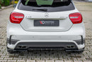 Maxton Design Heck Ansatz Flaps Diffusor für Mercedes A45 AMG W176 schwarz Hochglanz - Beast Performance Fahrzeugtechnik OHG