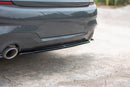 Maxton Design Mittlerer Diffusor Heck Ansatz für BMW 3er G20 M Paket schwarz Hochglanz - Beast Performance Fahrzeugtechnik OHG