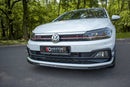 Maxton Design Front Ansatz V.3 für VW Polo GTI Mk6 schwarz Hochglanz - Beast Performance Fahrzeugtechnik OHG