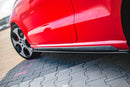 Maxton Design Seitenschweller Ansatz für  VOLKSWAGEN POLO MK5 GTI 6R vor Facelift schwarz Hochglanz - Beast Performance Fahrzeugtechnik OHG