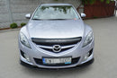 Maxton Design Front Ansatz für MAZDA 6 MK2 SPORT HATCH (GH-SERIES) vor Facelift schwarz matt - Beast Performance Fahrzeugtechnik OHG