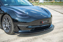 Maxton Design Front Ansatz für Tesla Model 3 schwarz matt - Beast Performance Fahrzeugtechnik OHG