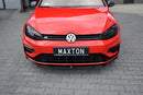 Maxton Design Front Ansatz V.5 für VW Golf 7 R / R-Line Facelift schwarz matt - Beast Performance Fahrzeugtechnik OHG