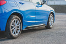 Maxton Design Seitenschweller Ansatz für BMW X2 F39 M-Paket schwarz matt - Beast Performance Fahrzeugtechnik OHG