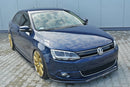 Maxton Design Front Ansatz V.2 für VOLKSWAGEN JETTA MK6 SEDAN vor Facelift schwarz Hochglanz - Beast Performance Fahrzeugtechnik OHG